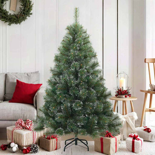 Moderner künstlicher Klapp-Weihnachtsbaum Schnee flocked Weiß