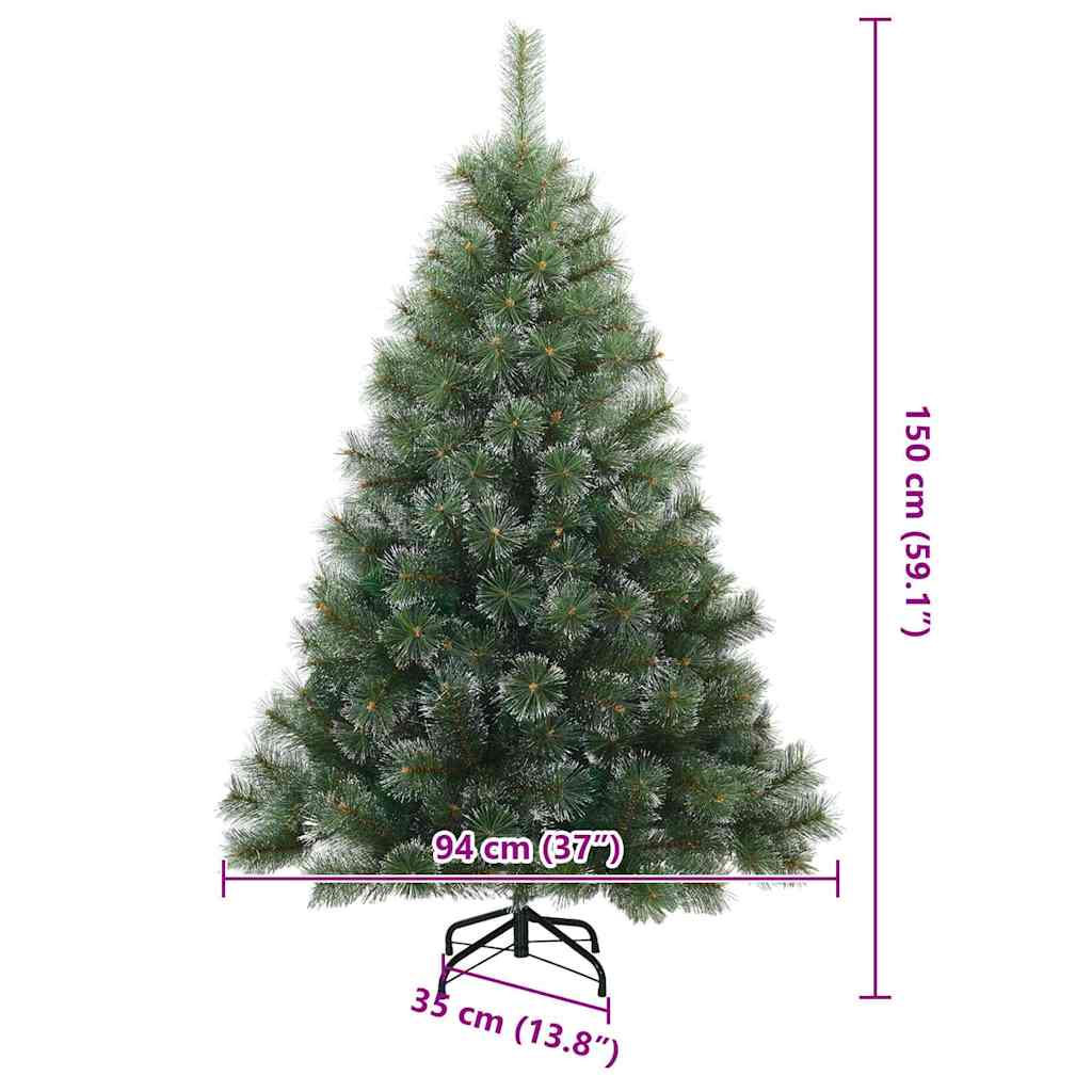 Moderner künstlicher Klapp-Weihnachtsbaum Schnee flocked Weiß