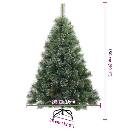 Moderner künstlicher Klapp-Weihnachtsbaum Schnee flocked Weiß