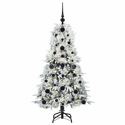 Künstlicher klappbarer Weihnachtsbaum Grün 120 cm PE und PVC