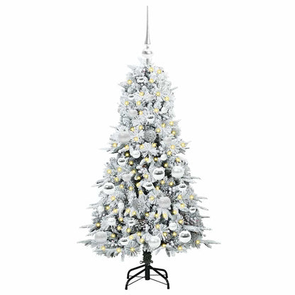 Künstlicher klappbarer Weihnachtsbaum Grün 120 cm PE und PVC