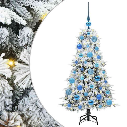 Künstlicher klappbarer Weihnachtsbaum Grün 120 cm PE und PVC