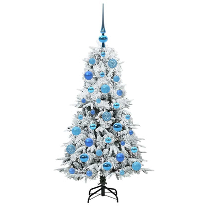 Künstlicher klappbarer Weihnachtsbaum Grün 120 cm PE und PVC