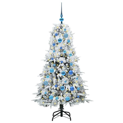 Künstlicher klappbarer Weihnachtsbaum Grün 150 cm PE und PVC