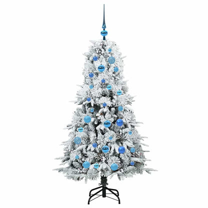 Künstlicher klappbarer Weihnachtsbaum Grün 150 cm PE und PVC
