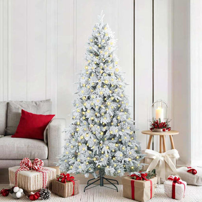 Künstlicher klappbarer Weihnachtsbaum Grün 180 cm PE und PVC