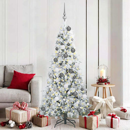 Künstlicher klappbarer Weihnachtsbaum Grün 180 cm PE und PVC