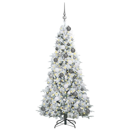 Künstlicher klappbarer Weihnachtsbaum Grün 180 cm PE und PVC