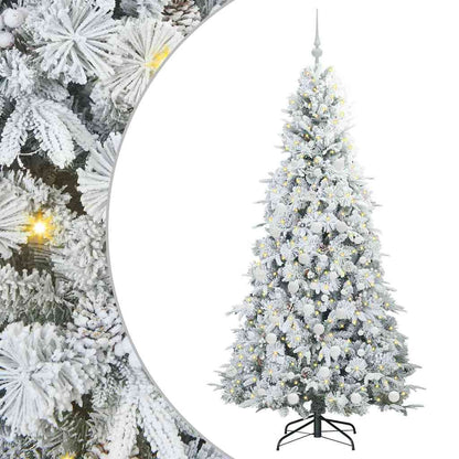Künstlicher klappbarer Weihnachtsbaum Grün 180 cm PE und PVC