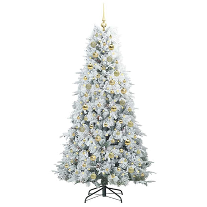 Künstlicher klappbarer Weihnachtsbaum Grün 180 cm PE und PVC