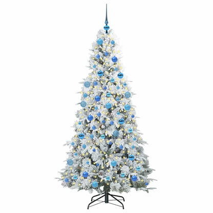 Künstlicher klappbarer Weihnachtsbaum Grün 180 cm PE und PVC