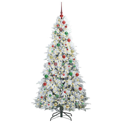 Künstlicher klappbarer Weihnachtsbaum Grün 180 cm PE und PVC