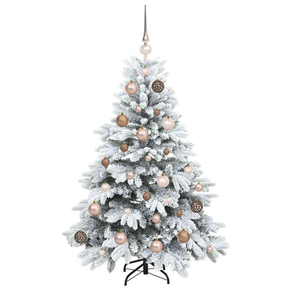 Künstlicher Weihnachtsbaum mit 150 LEDs Grün 120 cm PE und PVC