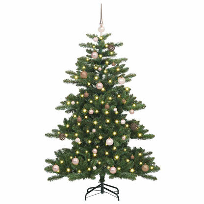 Künstlicher klappbarer Weihnachtsbaum mit 150 LEDs 150 cm PVC