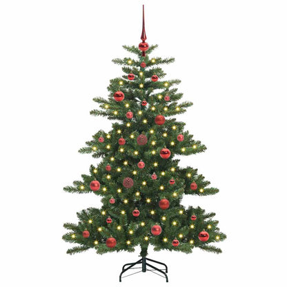 Künstlicher klappbarer Weihnachtsbaum mit 150 LEDs 150 cm PVC