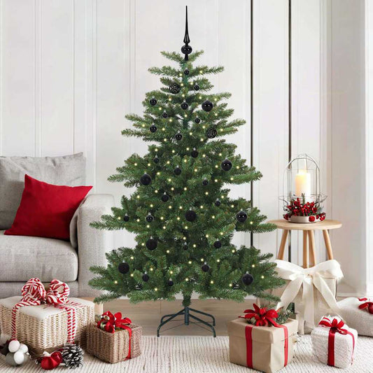 Künstlicher klappbarer Weihnachtsbaum mit 150 LEDs 150 cm PVC