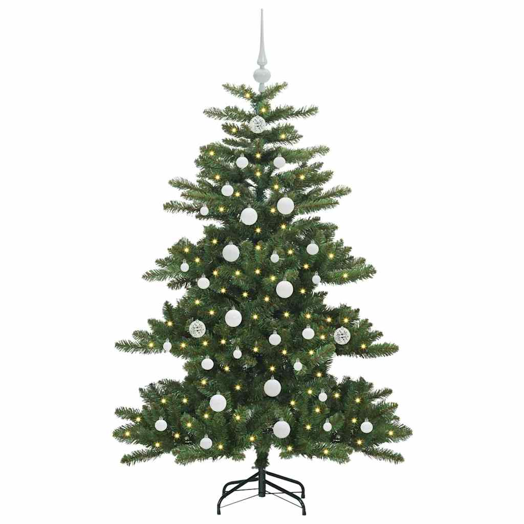 Künstlicher klappbarer Weihnachtsbaum mit 150 LEDs 150 cm PVC