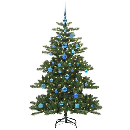 Künstlicher klappbarer Weihnachtsbaum mit 150 LEDs 150 cm PVC
