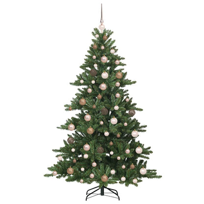 Künstlicher klappbarer Weihnachtsbaum mit 300 LEDs 180 cm PVC