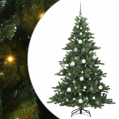 Künstlicher klappbarer Weihnachtsbaum mit 300 LEDs 180 cm PVC