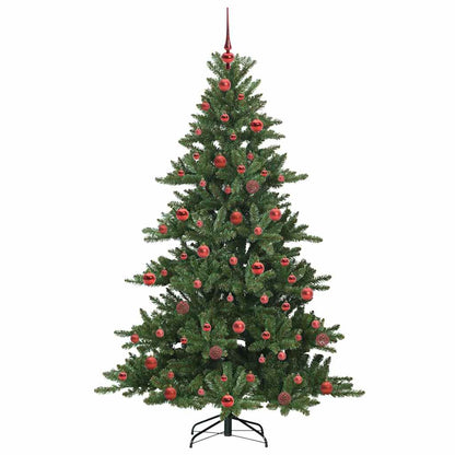 Künstlicher klappbarer Weihnachtsbaum mit 300 LEDs 180 cm PVC