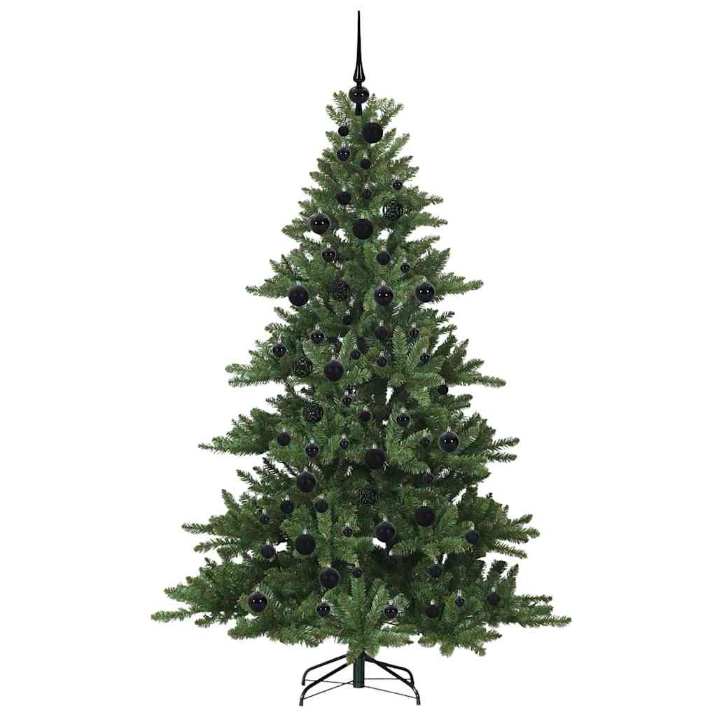 Künstlicher klappbarer Weihnachtsbaum mit 300 LEDs 180 cm PVC
