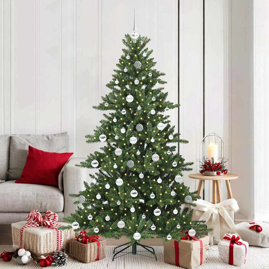 Künstlicher klappbarer Weihnachtsbaum mit 300 LEDs 180 cm PVC