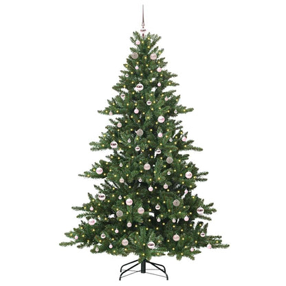 Künstlicher klappbarer Weihnachtsbaum mit 300 LEDs 210 cm PVC