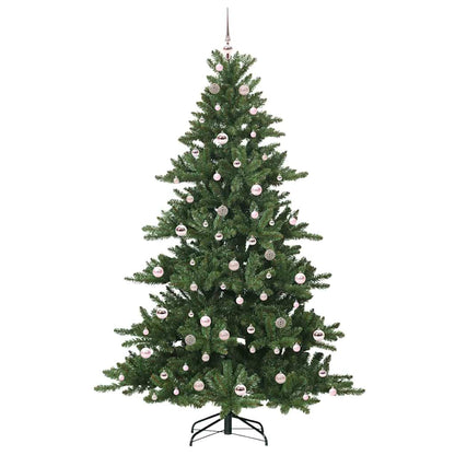 Künstlicher klappbarer Weihnachtsbaum mit 300 LEDs 210 cm PVC