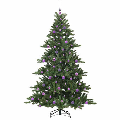 Künstlicher klappbarer Weihnachtsbaum mit 300 LEDs 210 cm PVC
