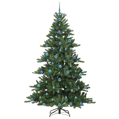 Künstlicher klappbarer Weihnachtsbaum mit 300 LEDs 210 cm PVC