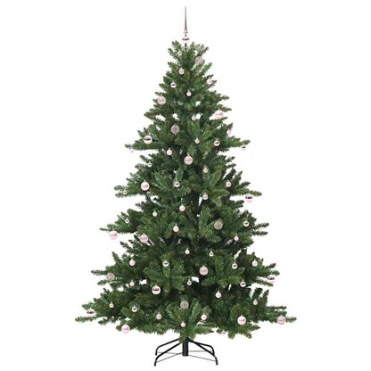 Künstlicher klappbarer Weihnachtsbaum mit 300 LEDs 240 cm PVC