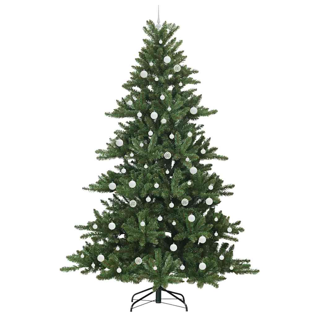Künstlicher klappbarer Weihnachtsbaum mit 300 LEDs 240 cm PVC
