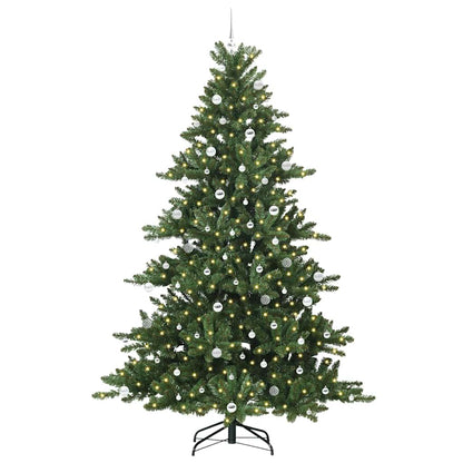 Künstlicher klappbarer Weihnachtsbaum mit 300 LEDs 240 cm PVC