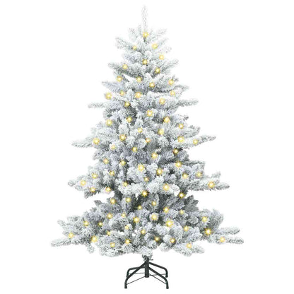 Künstlicher klappbarer Weihnachtsbaum mit 150 LEDs 150 cm PVC