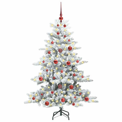 Künstlicher klappbarer Weihnachtsbaum mit 150 LEDs 150 cm PVC