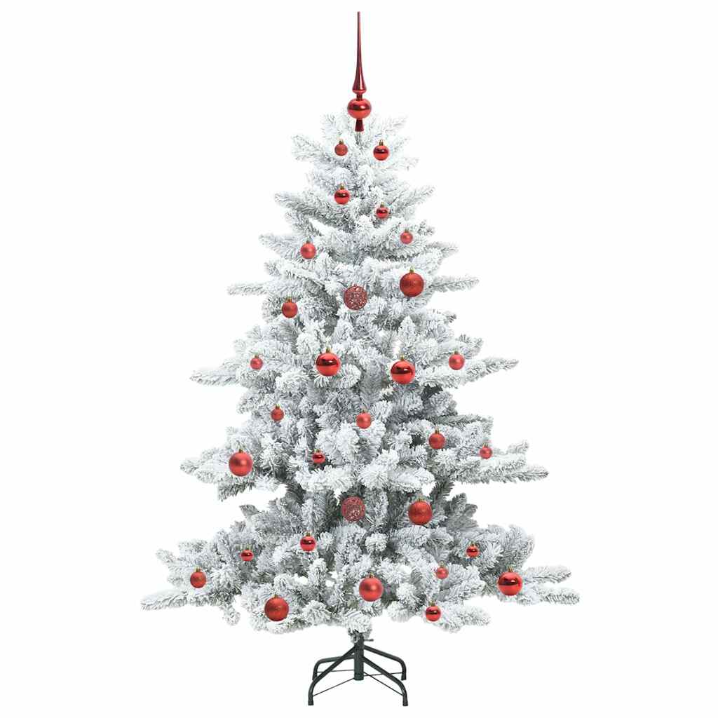 Künstlicher klappbarer Weihnachtsbaum mit 150 LEDs 150 cm PVC