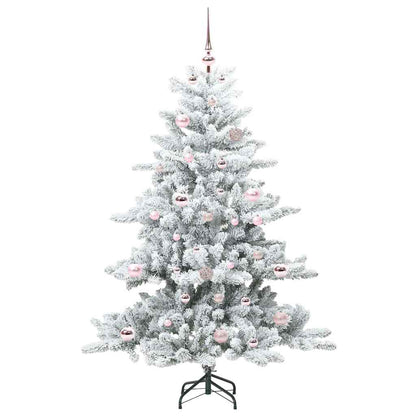 Künstlicher klappbarer Weihnachtsbaum mit 150 LEDs 150 cm PVC