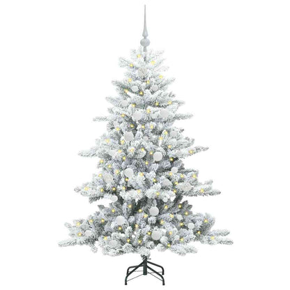 Künstlicher klappbarer Weihnachtsbaum mit 150 LEDs 150 cm PVC