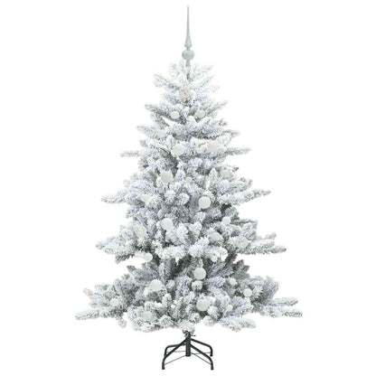 Künstlicher klappbarer Weihnachtsbaum mit 150 LEDs 150 cm PVC