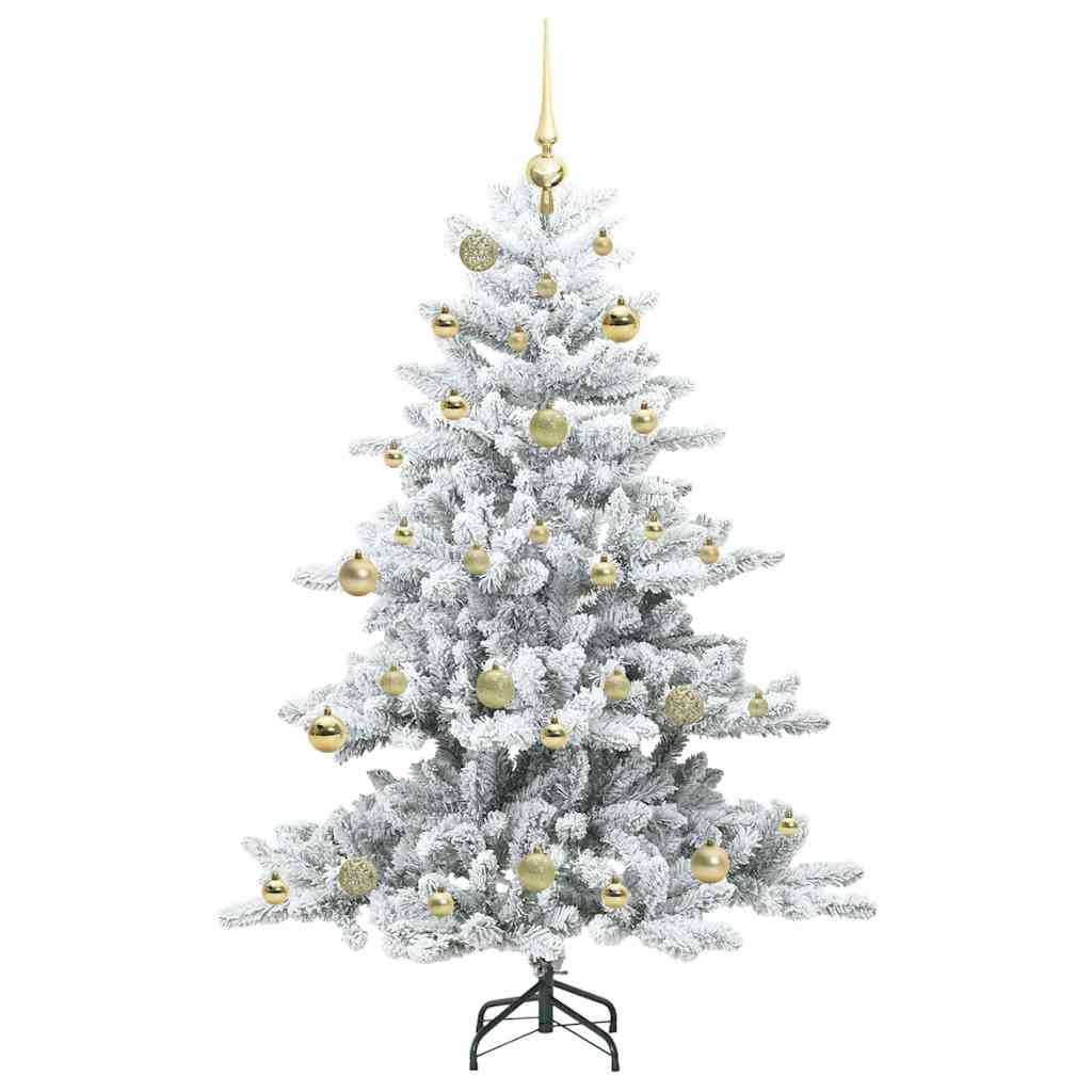 Künstlicher klappbarer Weihnachtsbaum mit 150 LEDs 150 cm PVC
