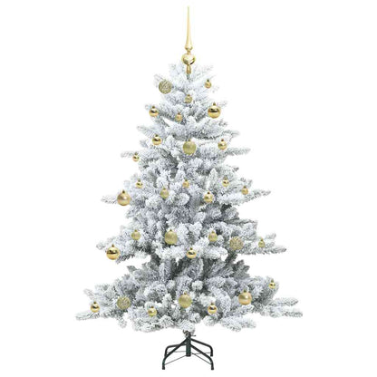 Künstlicher klappbarer Weihnachtsbaum mit 150 LEDs 150 cm PVC