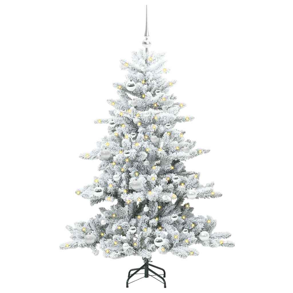 Künstlicher klappbarer Weihnachtsbaum mit 150 LEDs 150 cm PVC