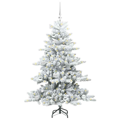 Künstlicher klappbarer Weihnachtsbaum mit 150 LEDs 150 cm PVC