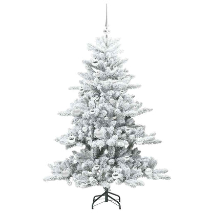 Künstlicher klappbarer Weihnachtsbaum mit 150 LEDs 150 cm PVC