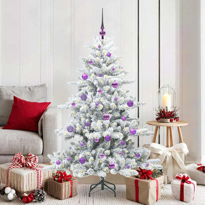 Künstlicher klappbarer Weihnachtsbaum mit 150 LEDs 150 cm PVC