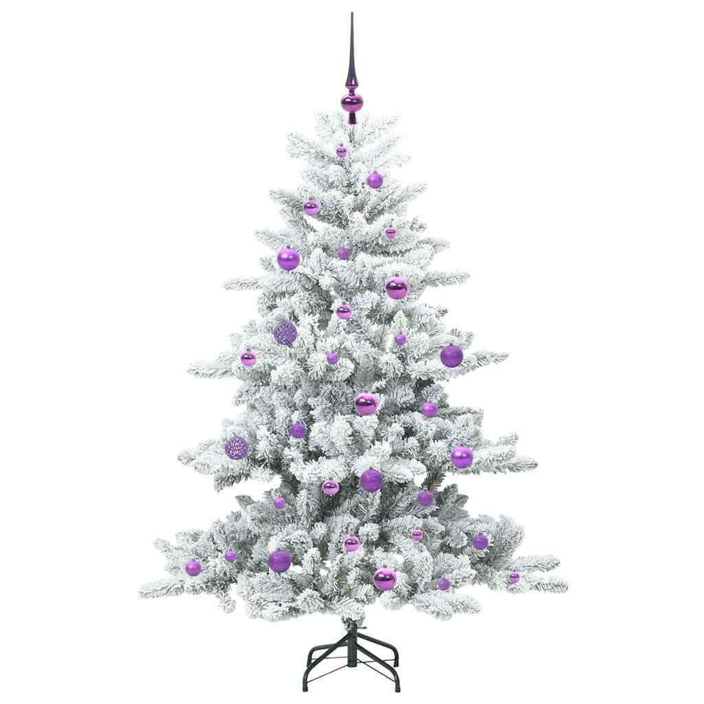Künstlicher klappbarer Weihnachtsbaum mit 150 LEDs 150 cm PVC