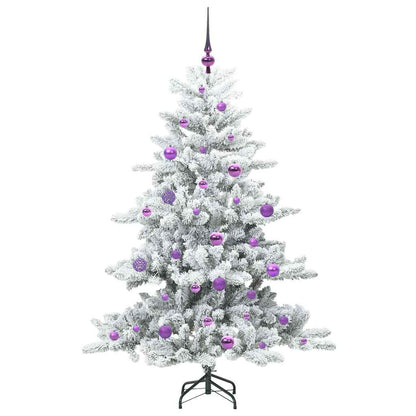 Künstlicher klappbarer Weihnachtsbaum mit 150 LEDs 150 cm PVC