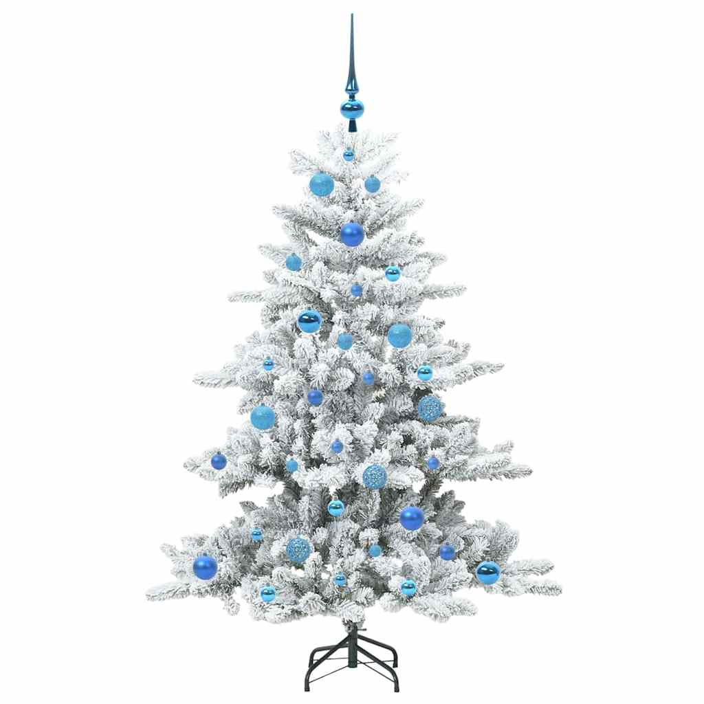 Künstlicher klappbarer Weihnachtsbaum mit 150 LEDs 150 cm PVC