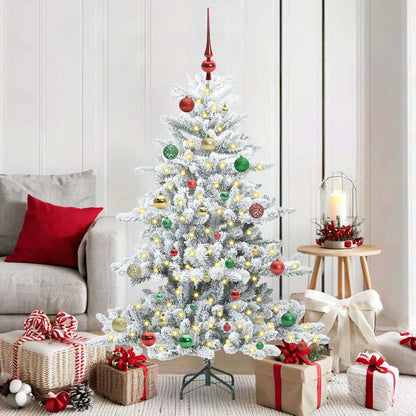 Künstlicher klappbarer Weihnachtsbaum mit 150 LEDs 150 cm PVC